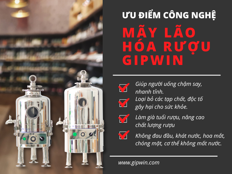 NHỮNG THƯƠNG HIỆU RƯỢU NỔI TIẾNG ĐÃ LỰA CHỌN MÁY LÃO HÓA RƯỢU